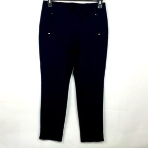 Chico's Juliet Ponte‎ Trim Detail Pants Womens Sz 0.5 = 6/S